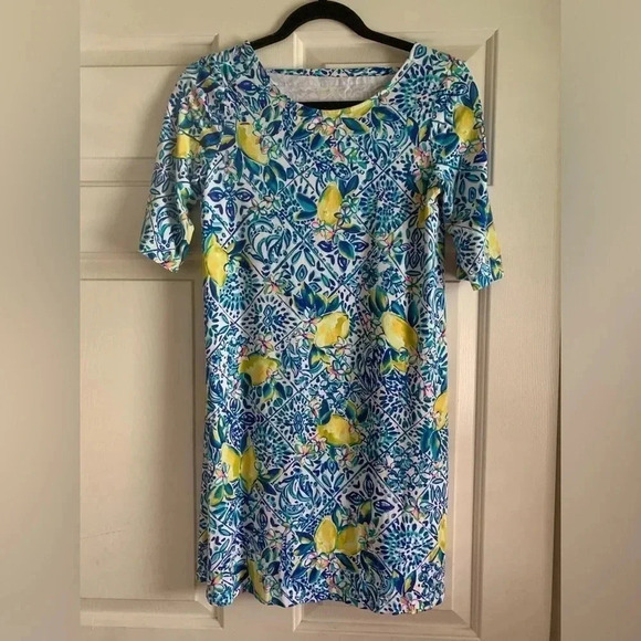 Lilly Pulitzer Ophelia dress in zest for life size Small - Picture 4 of 4